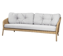 Cane-line Ocean large loungesofa - natur - white grey hynde